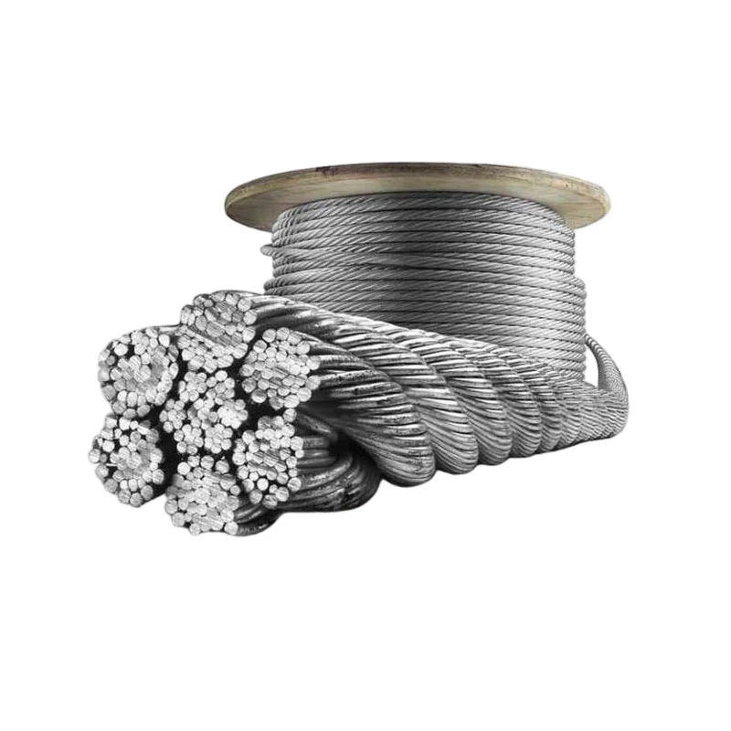 Câble métallique en acier inoxydable 7x37